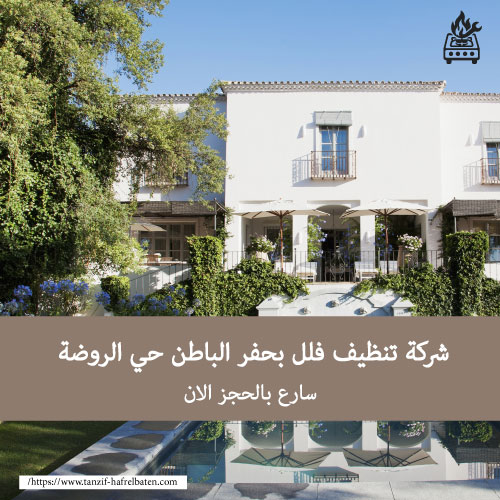 شركة تنظيف فلل بحفر الباطن حي الروضة