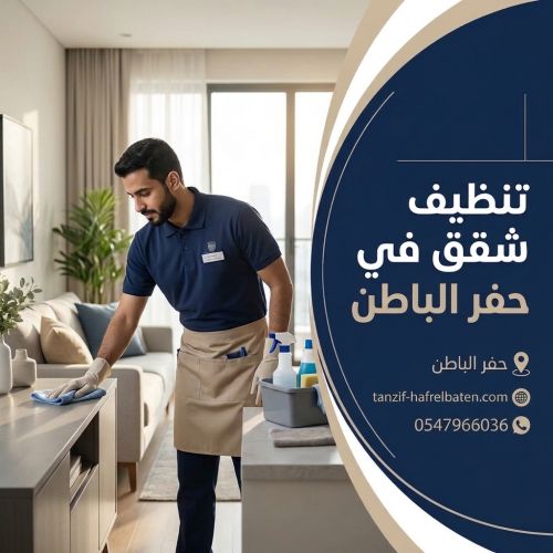 تنظيف شقق في حفر الباطن